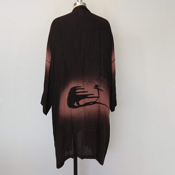 Bamboo 100% Rayon Art to Wear Top Sweater Set One Size New Lagenlook Womens - Picture 7 of 11